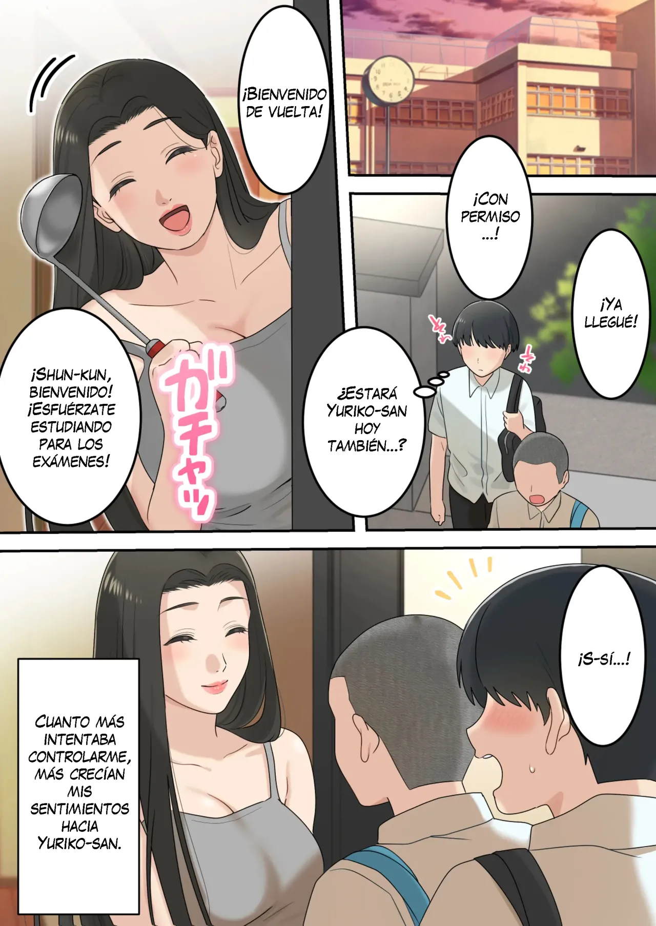 Kawaisugiru Tomodachi no Okaasan to Kossori Tsukiacchatta Hanashi | La Historia de cómo Terminé Saliendo en Secreto con la Hermosa Madre de mi Amigo page 7 full