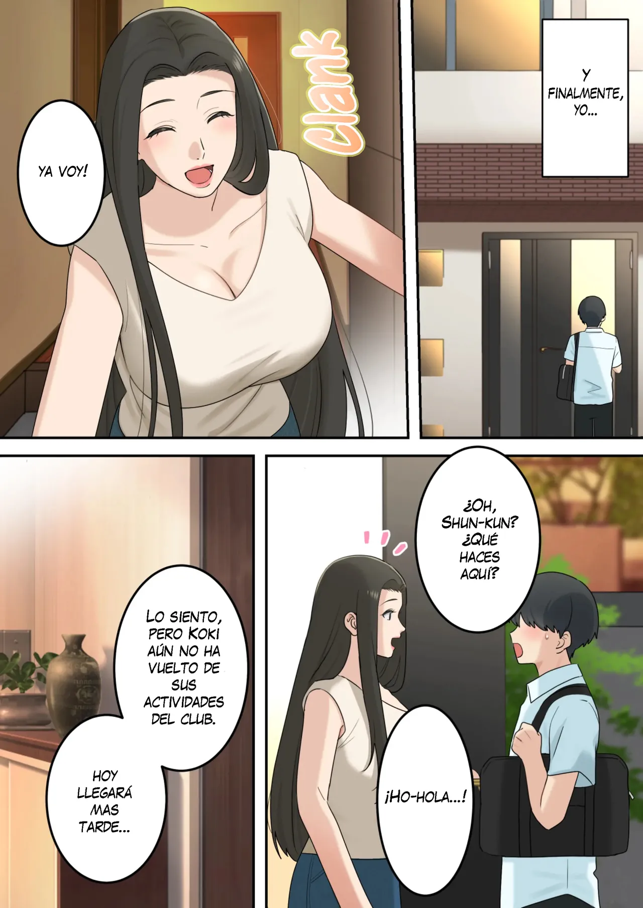 Kawaisugiru Tomodachi no Okaasan to Kossori Tsukiacchatta Hanashi | La Historia de cómo Terminé Saliendo en Secreto con la Hermosa Madre de mi Amigo page 8 full