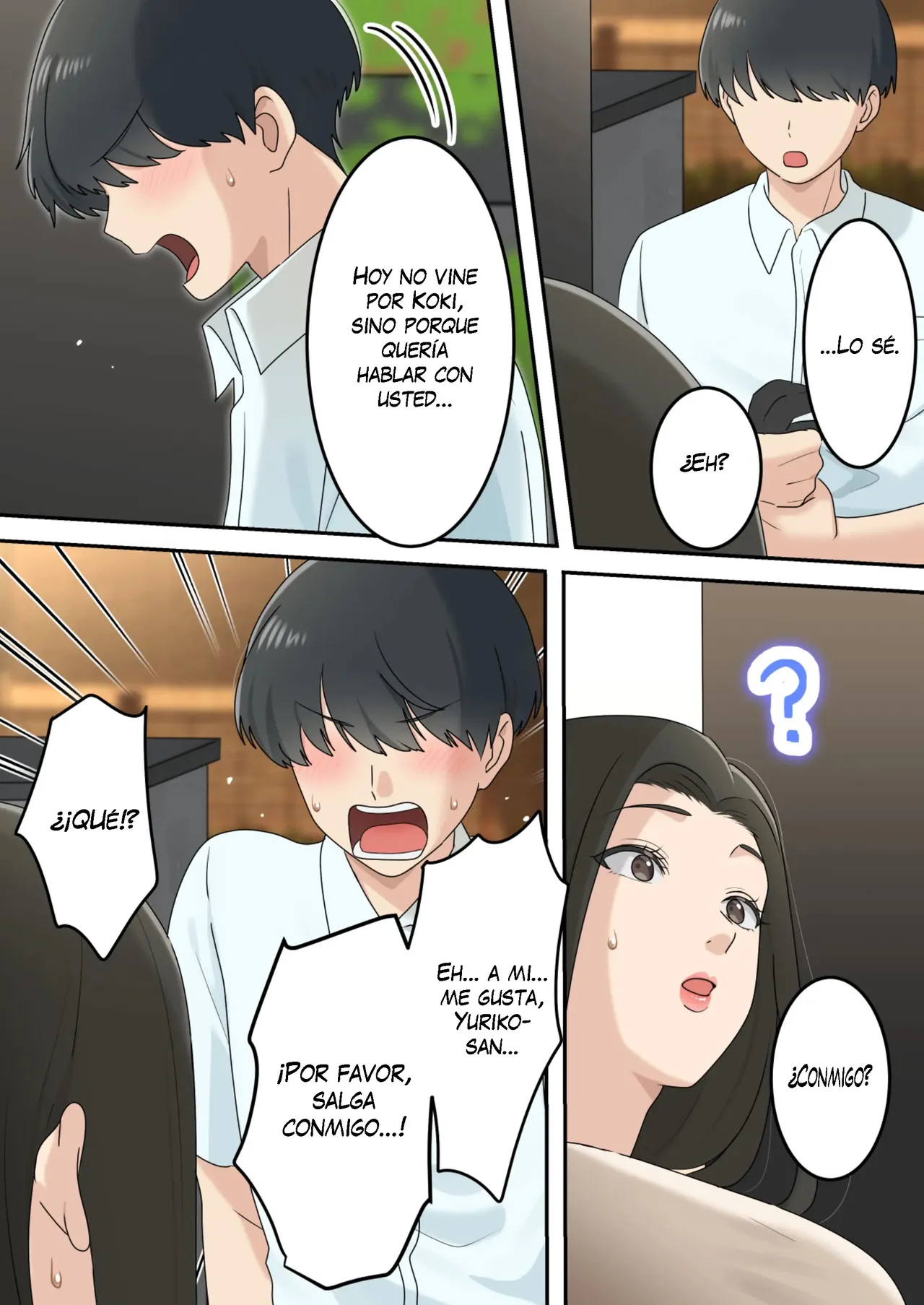 Kawaisugiru Tomodachi no Okaasan to Kossori Tsukiacchatta Hanashi | La Historia de cómo Terminé Saliendo en Secreto con la Hermosa Madre de mi Amigo page 9 full
