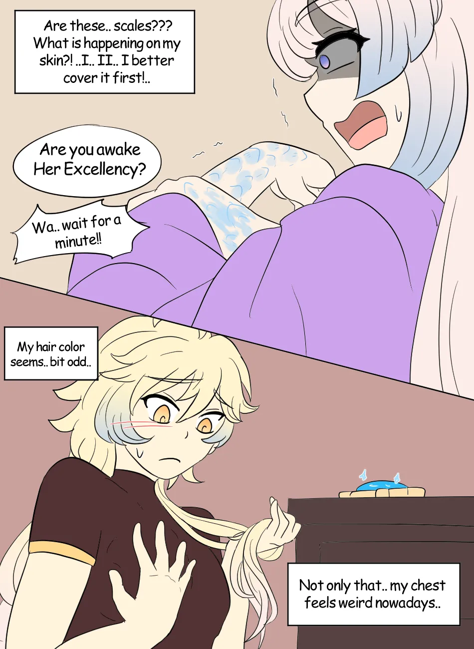 Genshin TSF: True Miko page 4 full