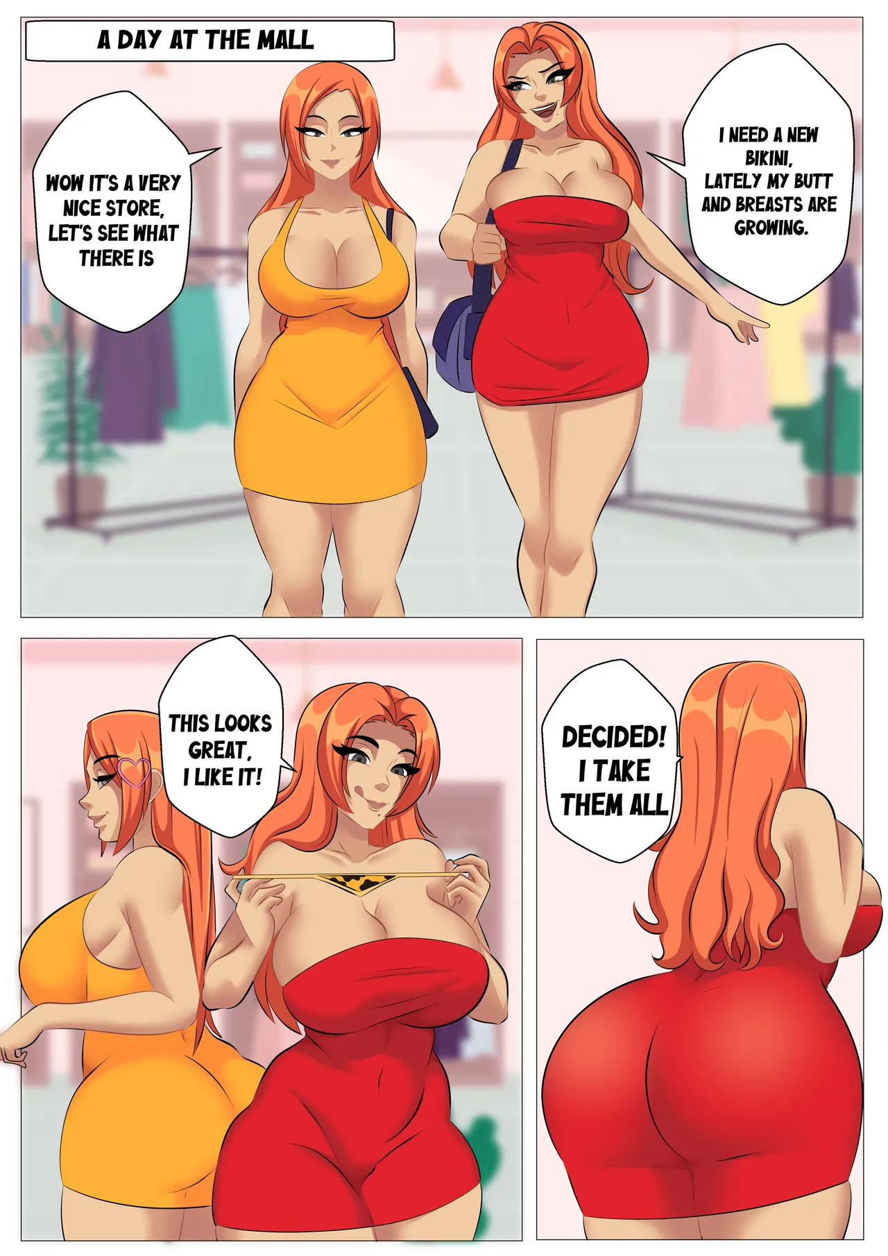 Orihime and Rangiku page 1 full