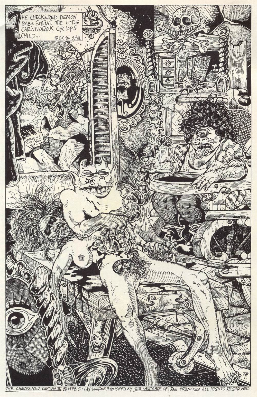 The Checkered Demon #2 page 2 full