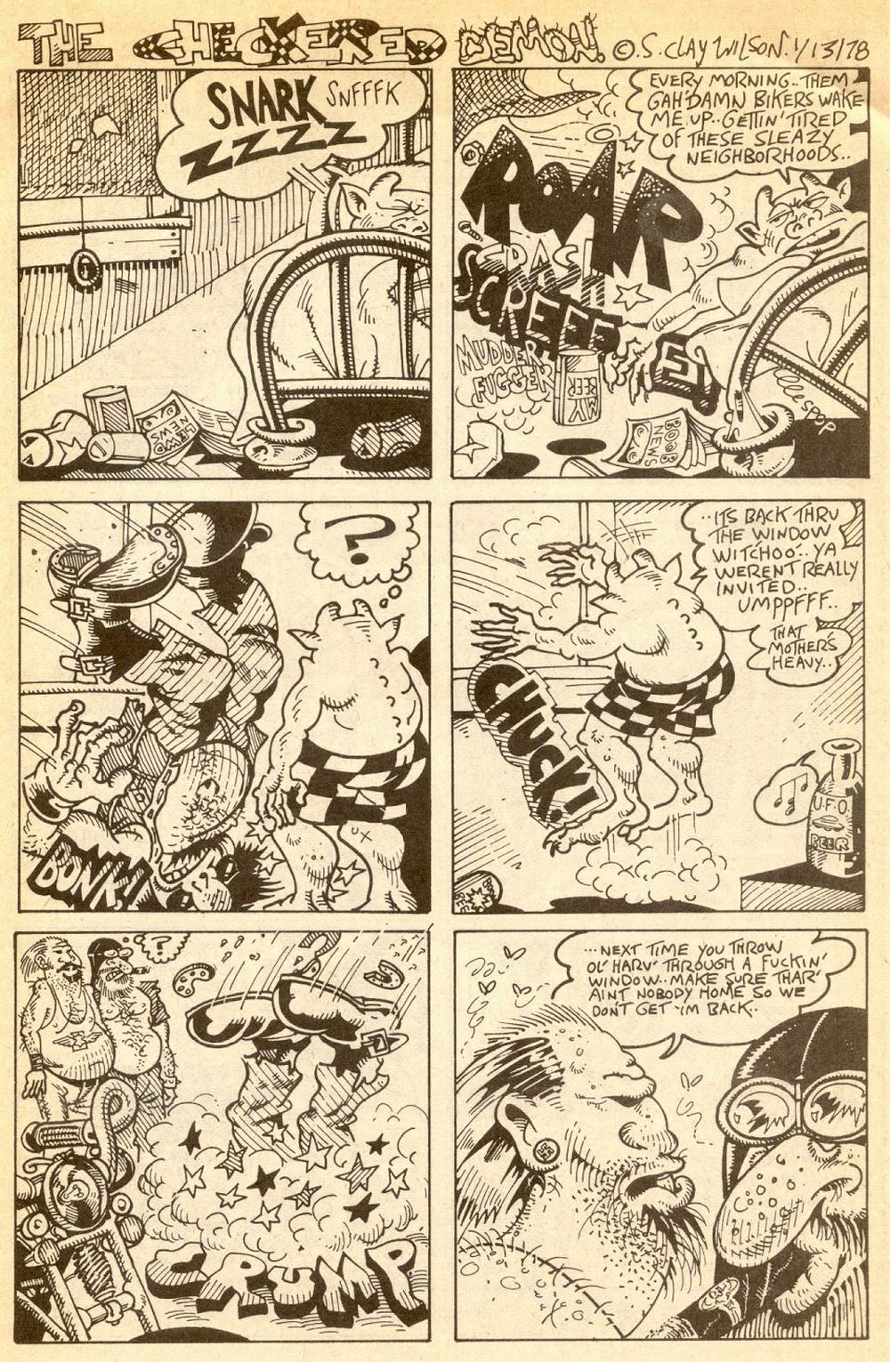 The Checkered Demon #2 page 3 full