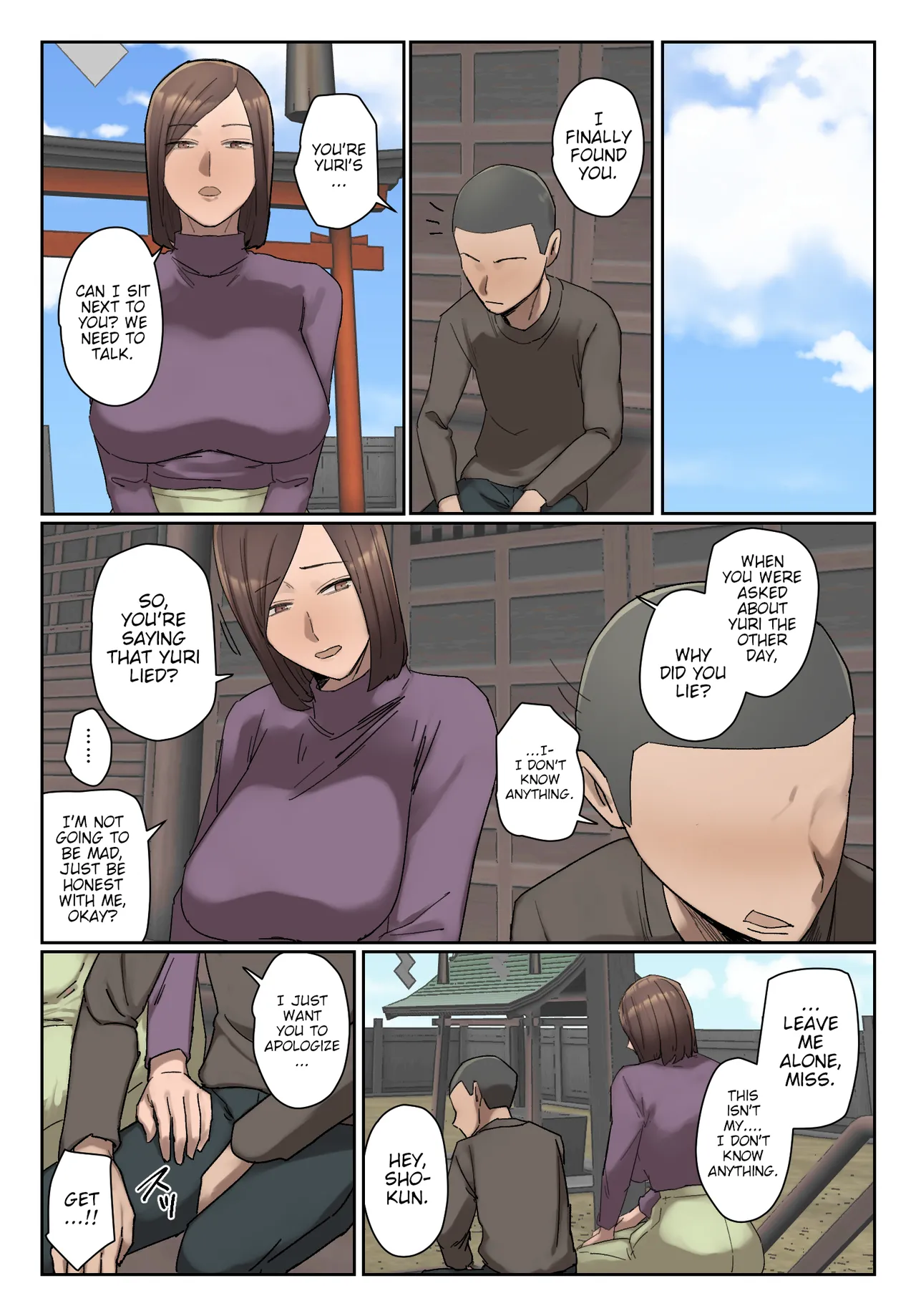 Ijiwaru Mama Tomo Taisaku | Countermeasures Against Bullying Mothers page 8 full