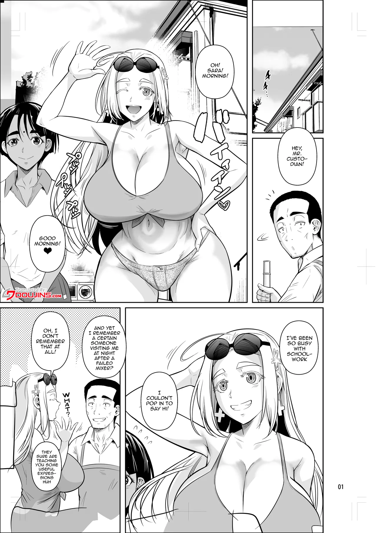 Ryuugakuseiryou no Oshigoto 2 | Job at a Foreign Student Dorm 2 page 2 full