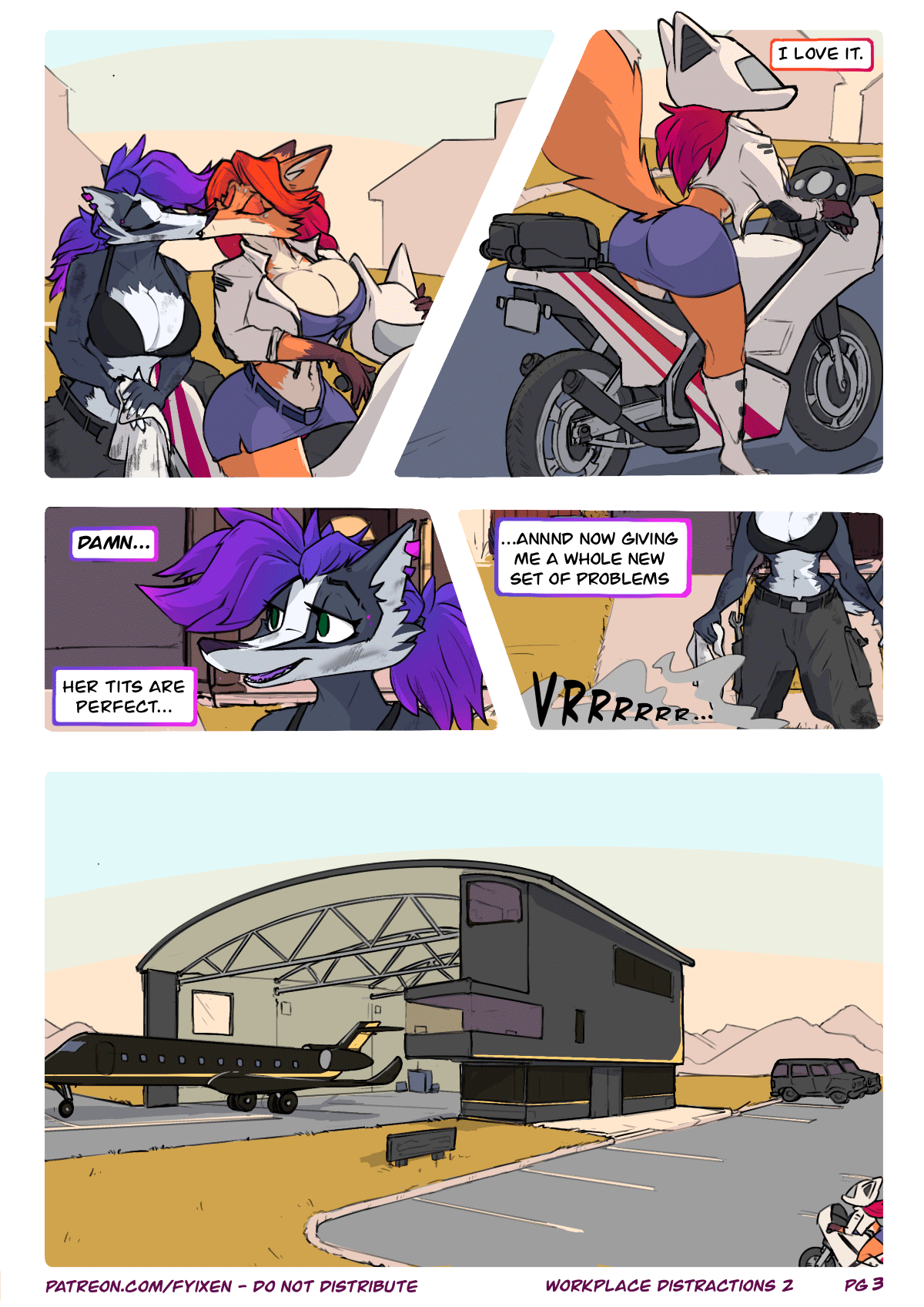 Workplace Distractions 2 - fyixen - WIP page 4 full