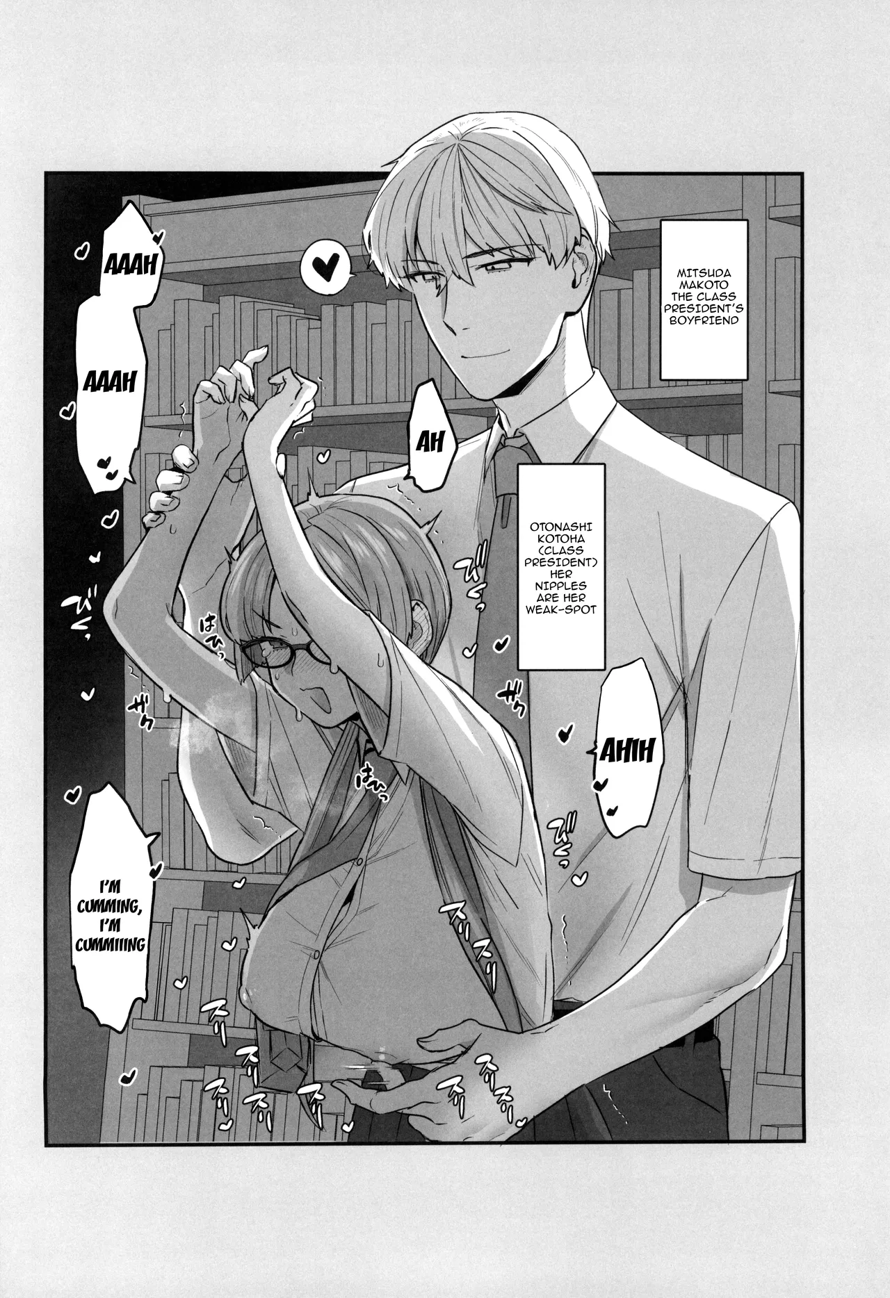 Iinchou to Mitsuda-kun no Houkago - Otonashi Kotoha and Mitsuda Makoto | The Prez and Mitsuda-kun After Class - Otonashi Kotoha and Mitsuda Makoto page 4 full