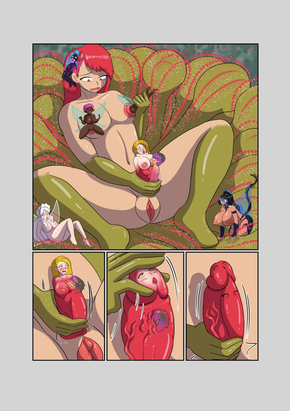 Willow's Guide to Carnivorous Plantgirls Vol. 3: Sundews and Flypaper Traps page 8 full