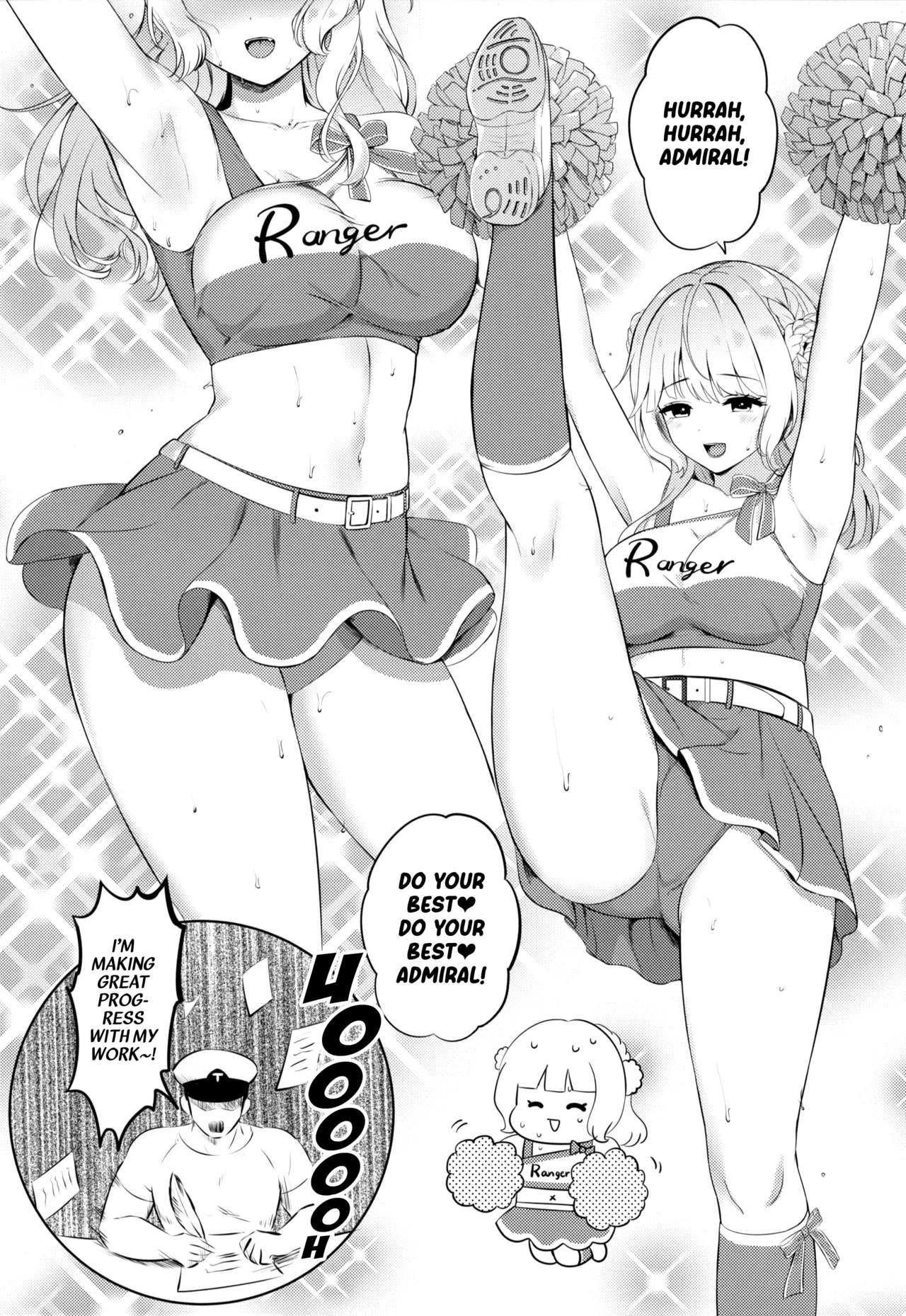 Ranger ni Ganbare Ganbare Saretai page 4 full