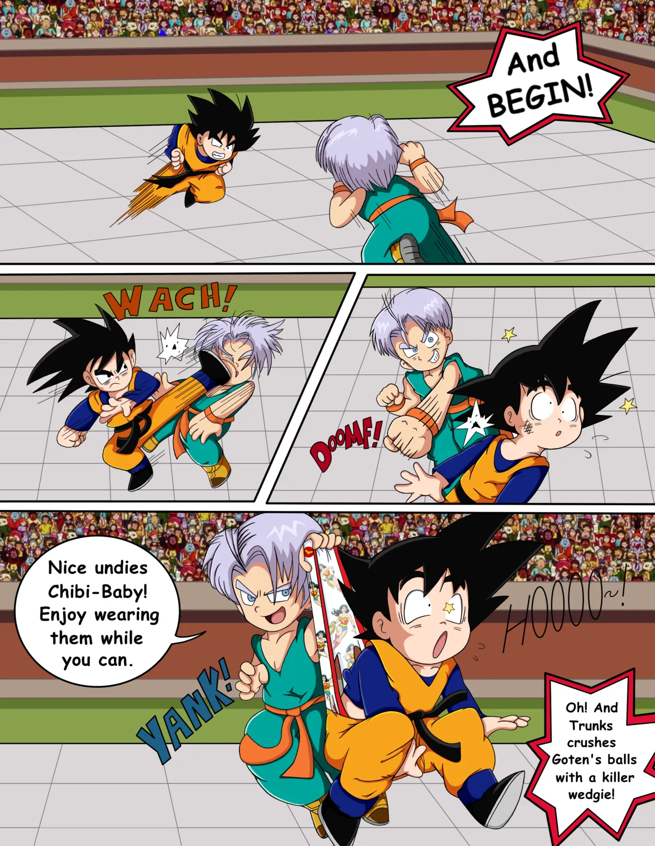 Bet at the Budokai page 2 full