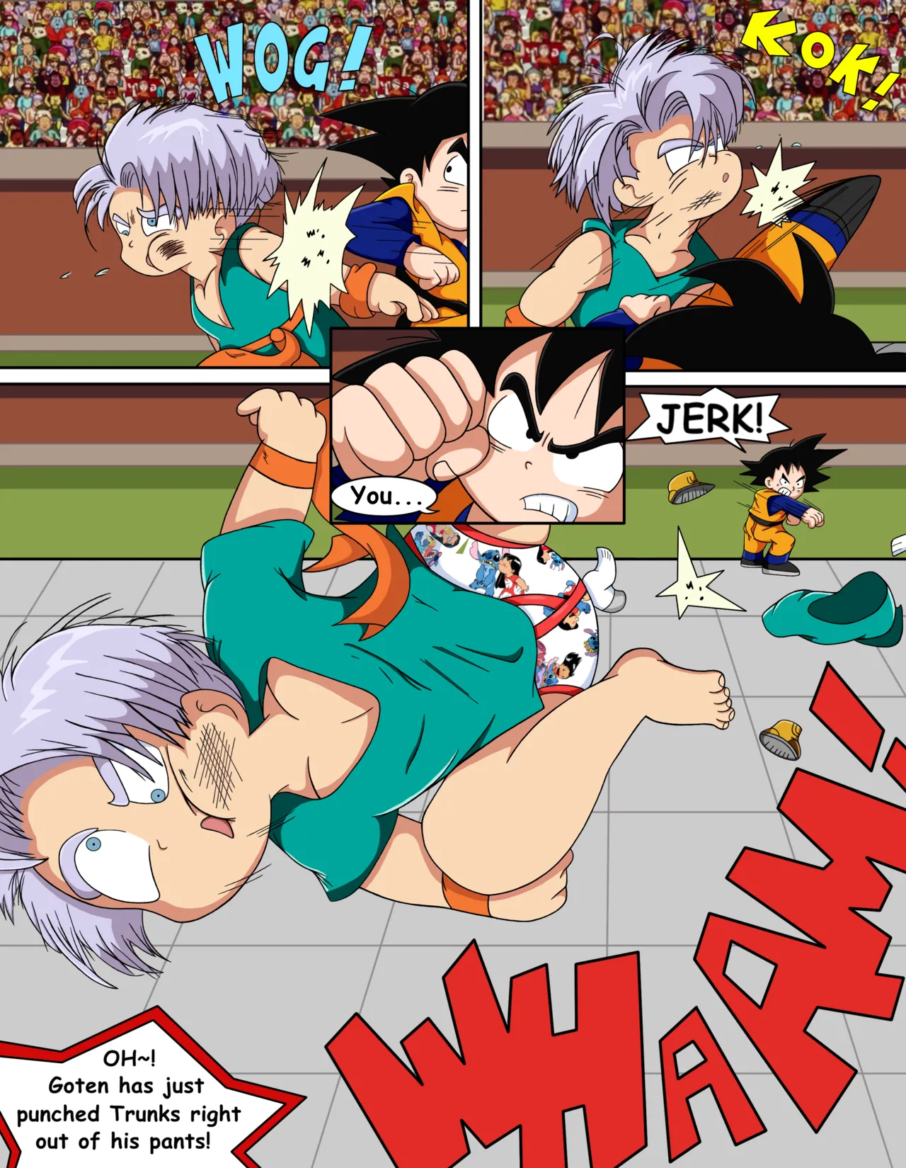 Bet at the Budokai page 3 full