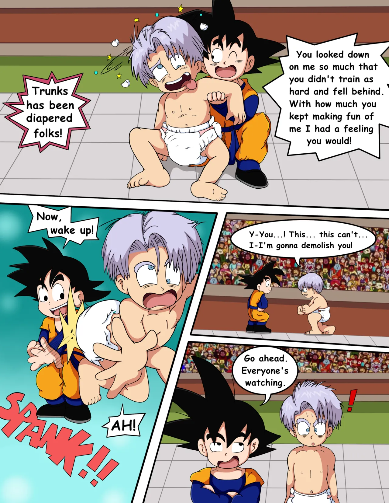 Bet at the Budokai page 5 full