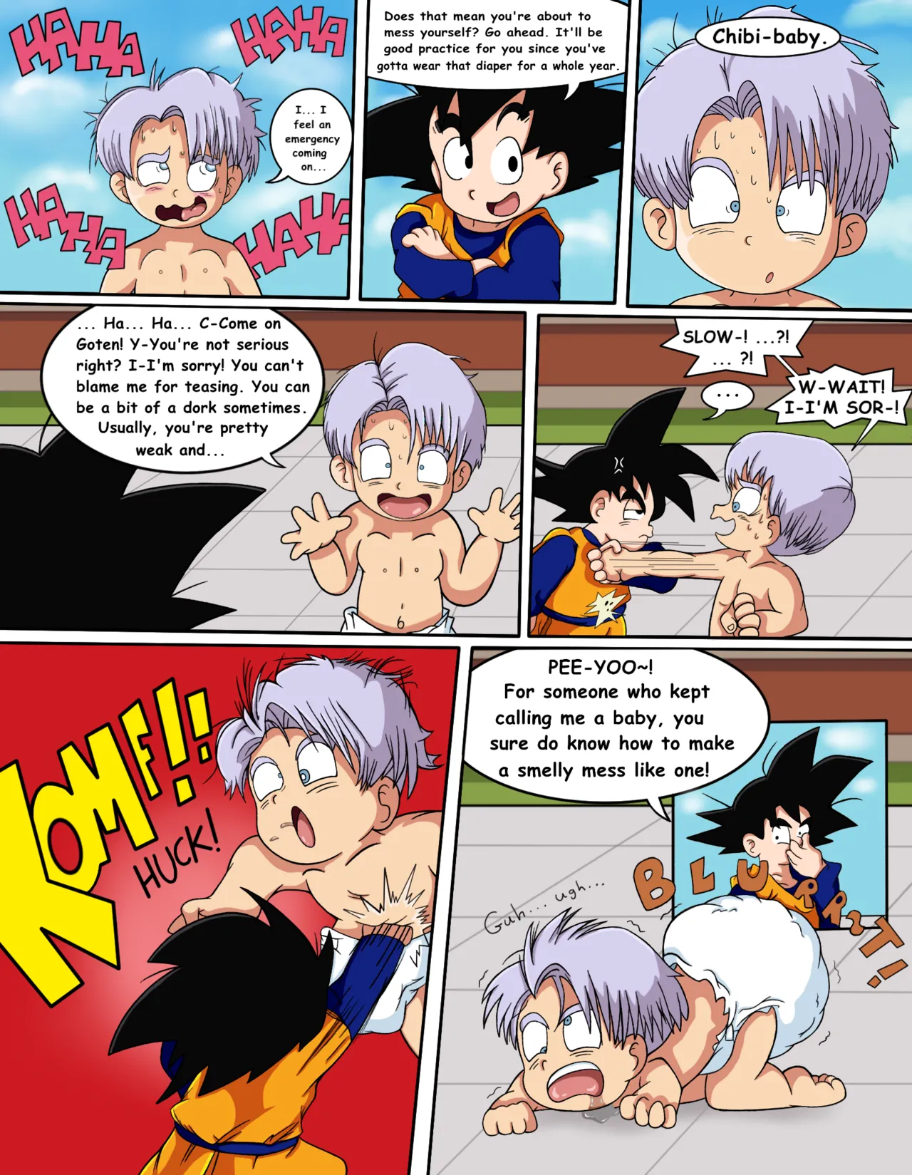 Bet at the Budokai page 6 full