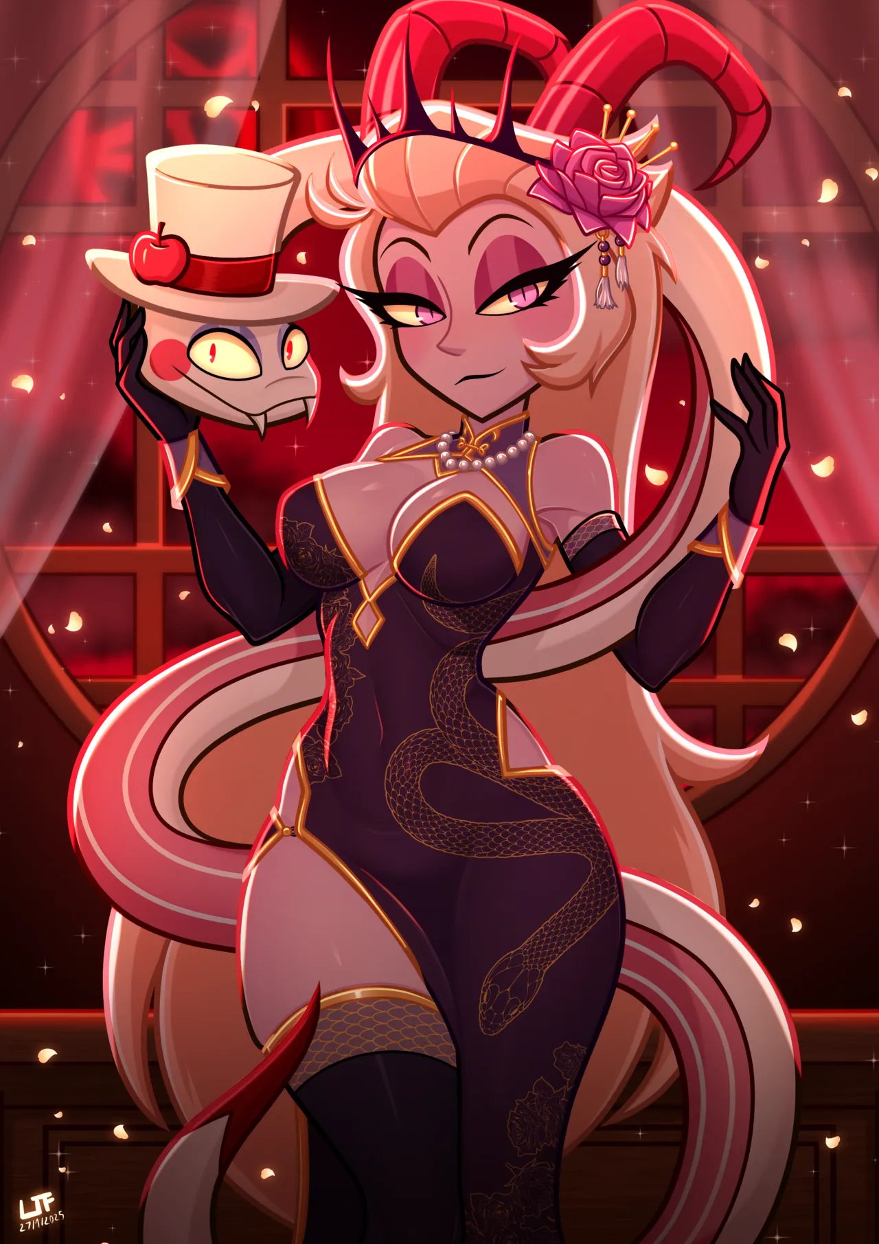 Lilith &amp; Lucifer's Lunar New Year 2025 page 1 full