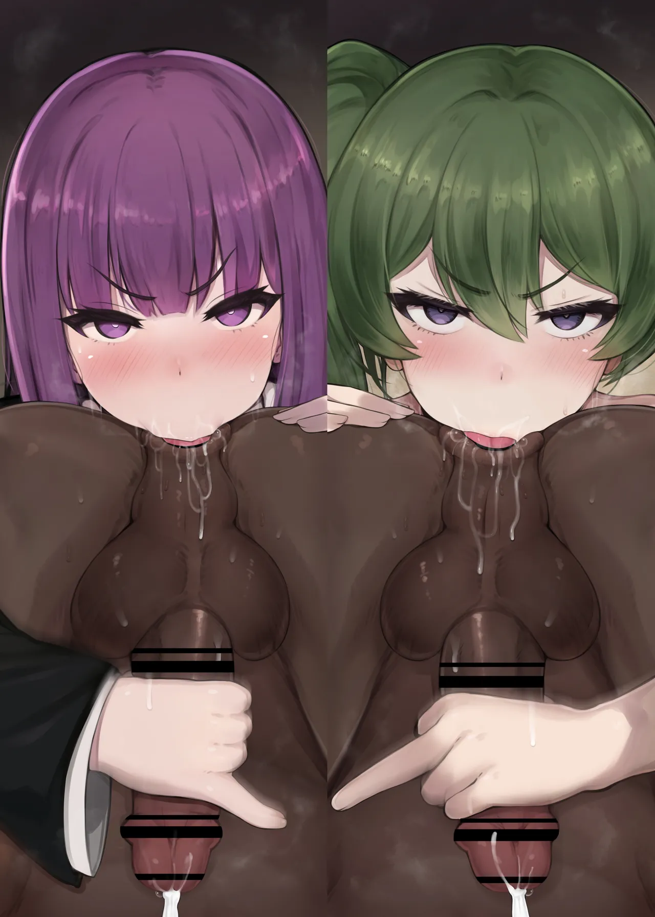 Frieren Dosukebe Remix♡Fern＆Ubel no Honki Gohoushi page 8 full