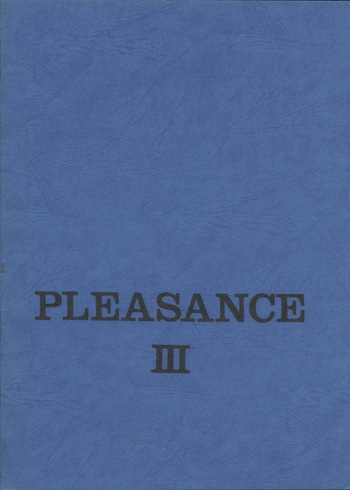 PLEASANCE III cover
