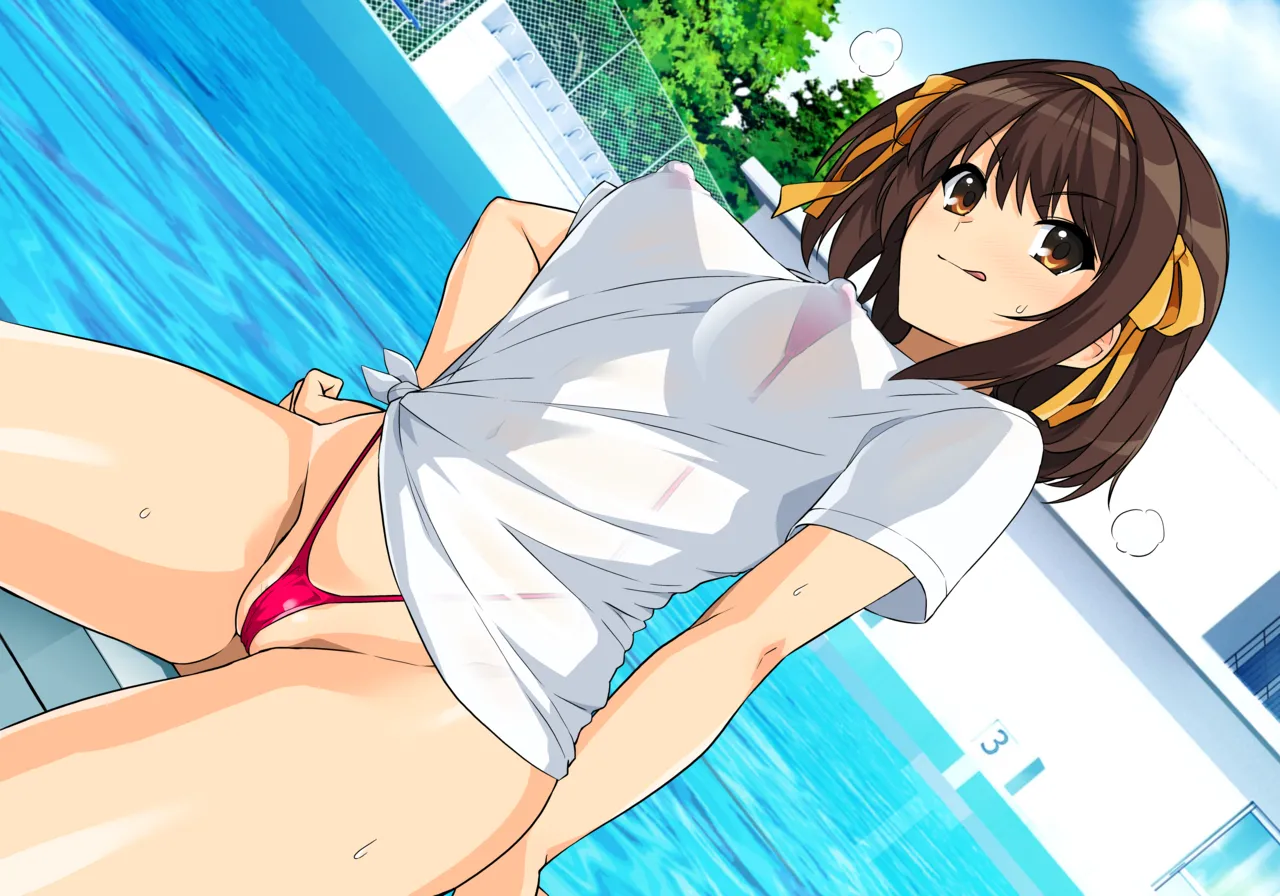 水着ハルヒさん page 4 full