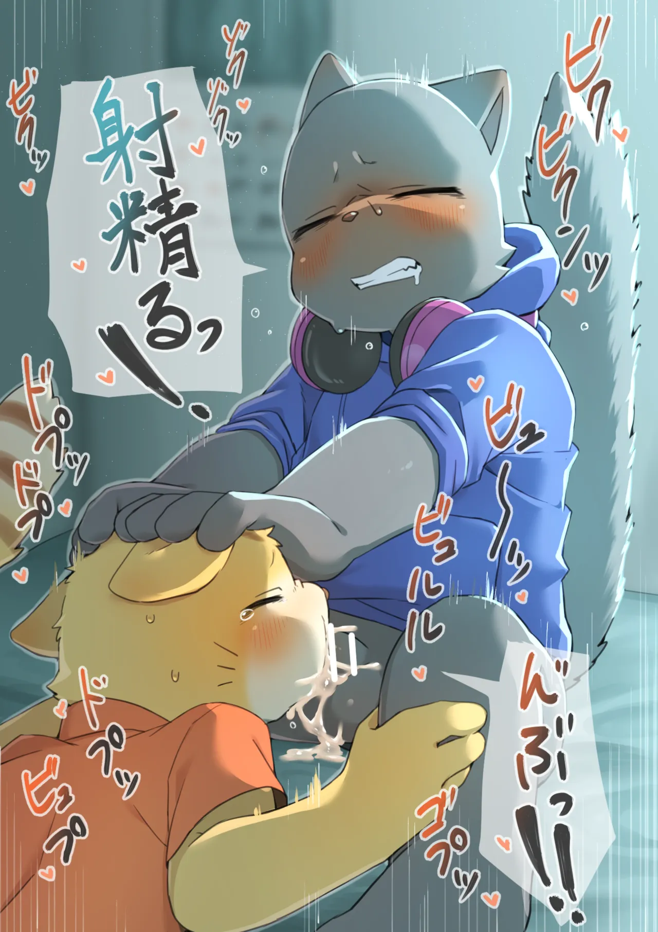 hitsuzi_taro11 - Blowjob Buddies! + Standing Back Buddies! page 3 full