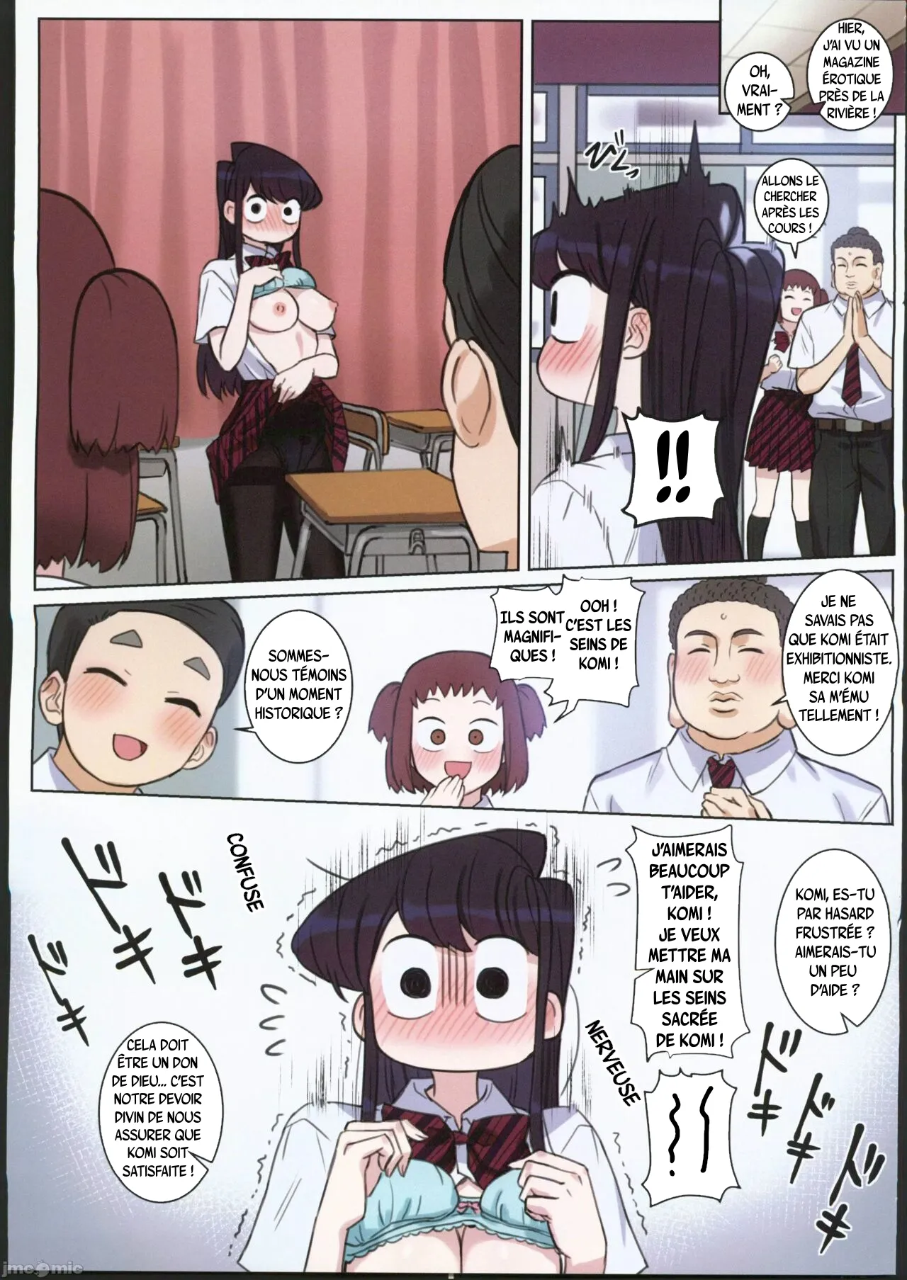 Komi-san wa, H Mousoushou desu. Vol 2 | Komi-san a des idées étranges sur le sexe. Volume 2 page 8 full