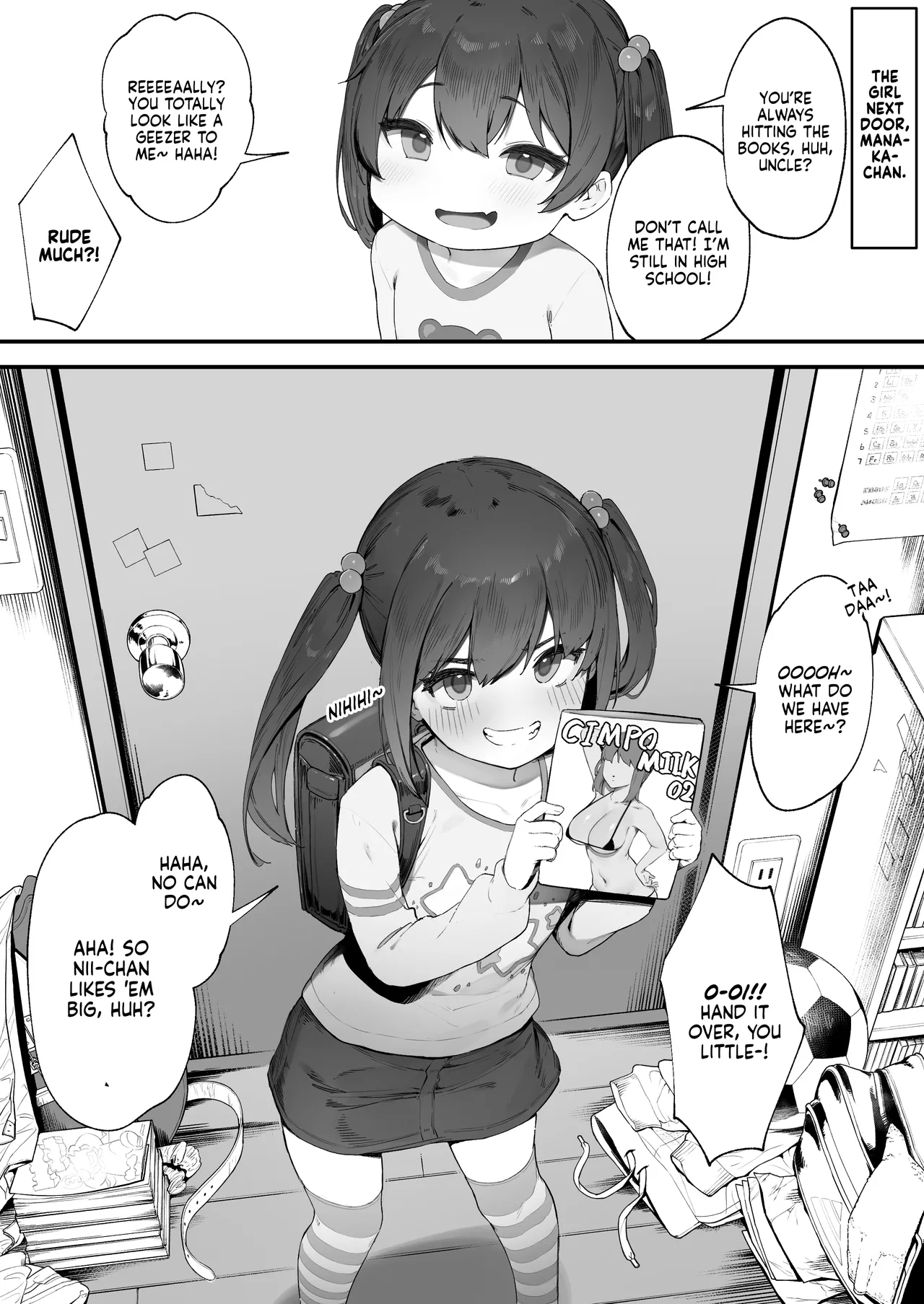 Kizuite Hoshii Mesugaki | A Brat Who Just Wants to Be Noticed page 1 full