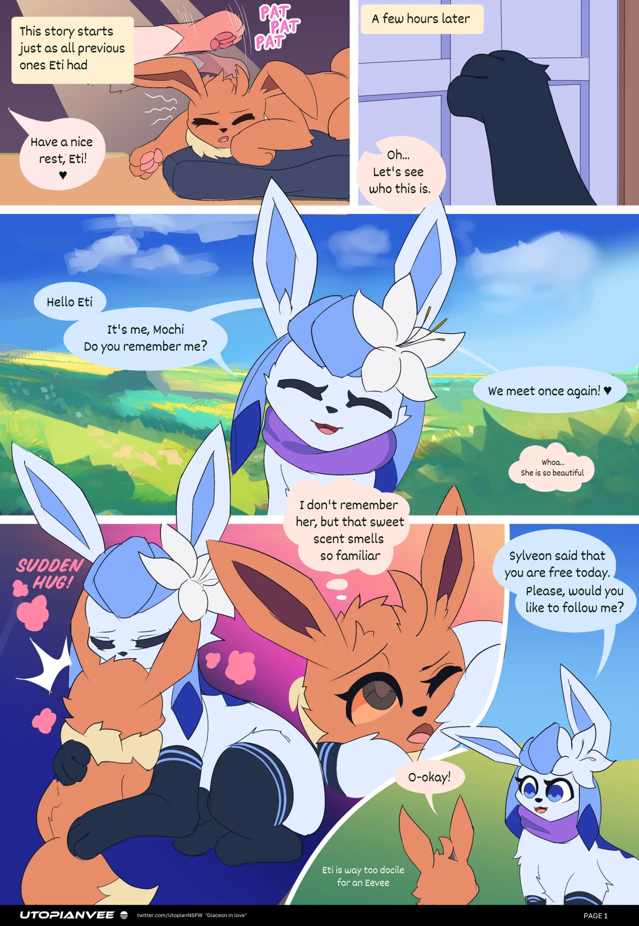 Glaceon in Love page 3 full
