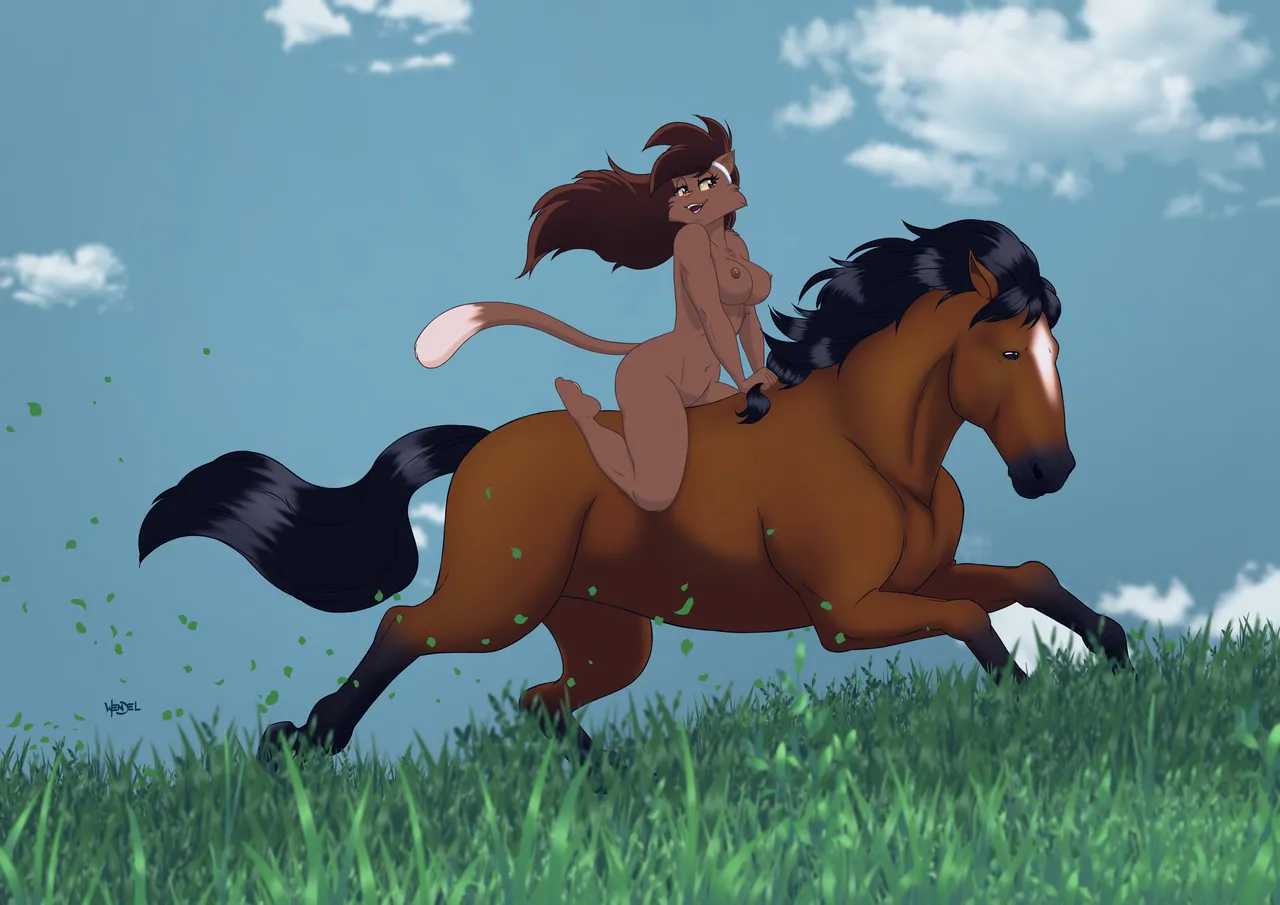 Loving Horse page 1 full