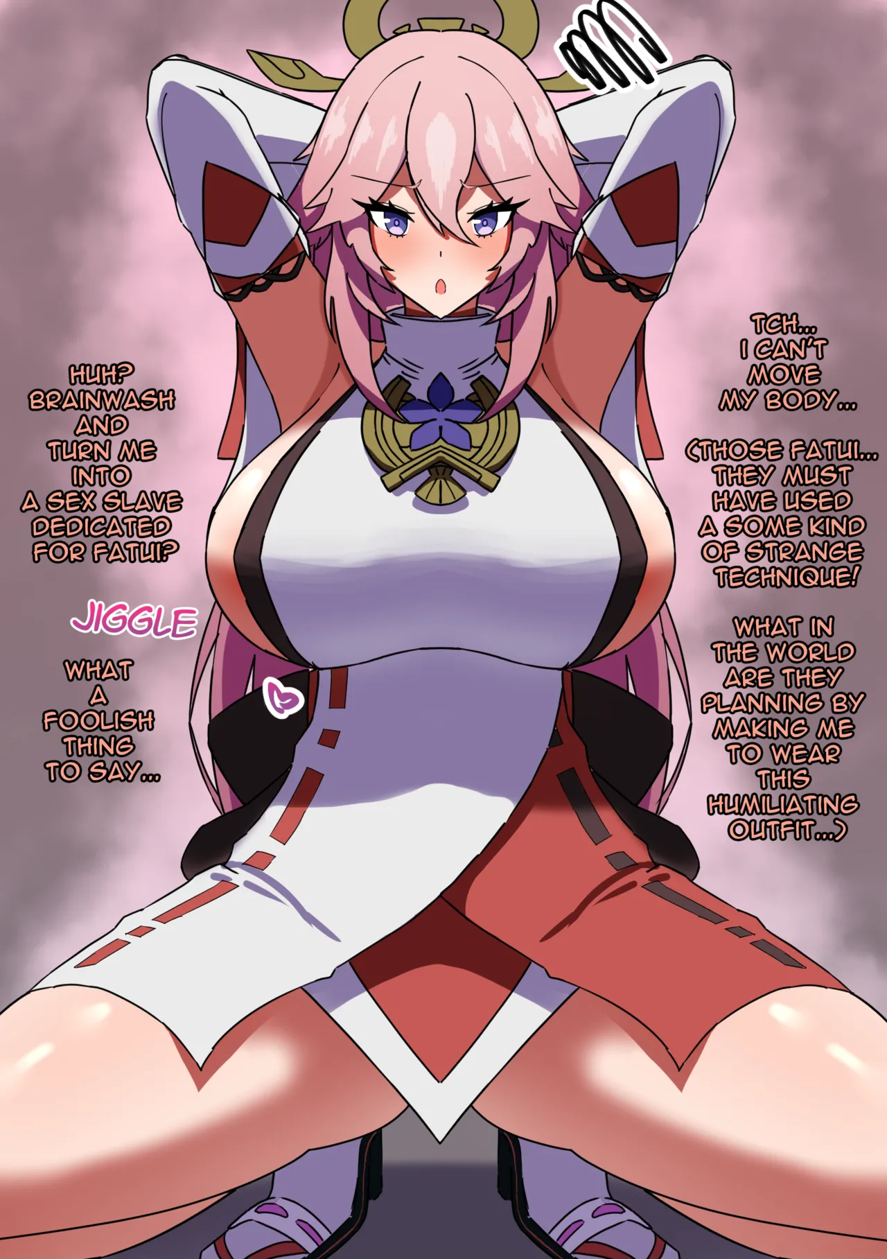 Yae Miko Brainwashed and Fallen by Fatui page 1 full