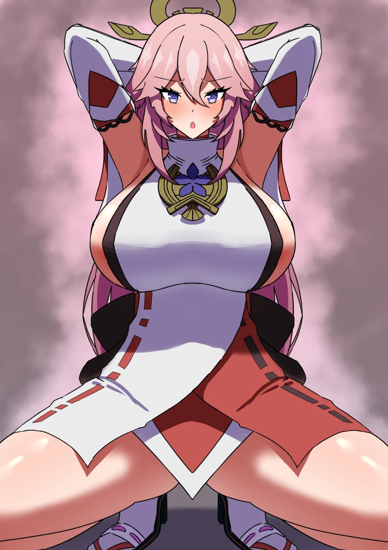 Yae Miko Brainwashed and Fallen by Fatui page 9 full