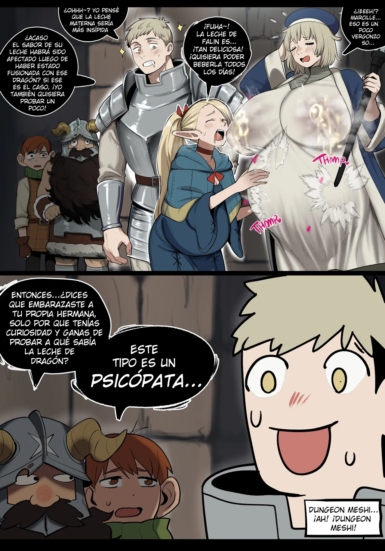 Dungeon Pregnancy page 8 full