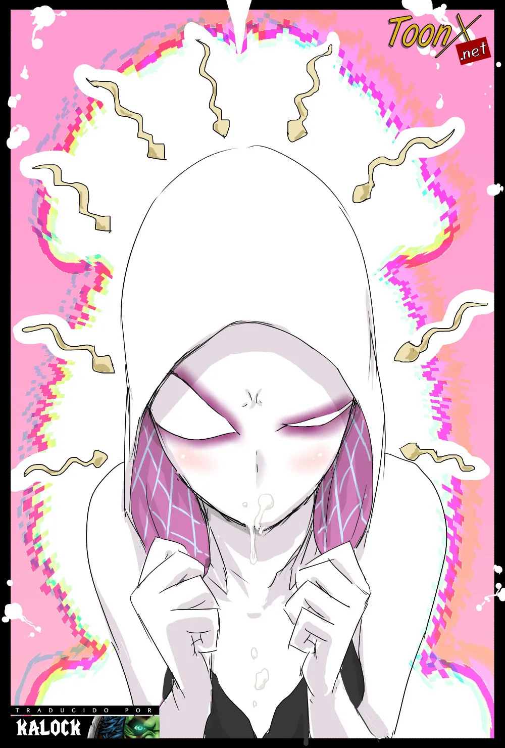 Haramase Gwen-chan | Impregnated Gwen page 1 full