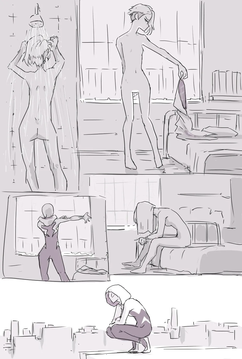 Haramase Gwen-chan | Impregnated Gwen page 6 full