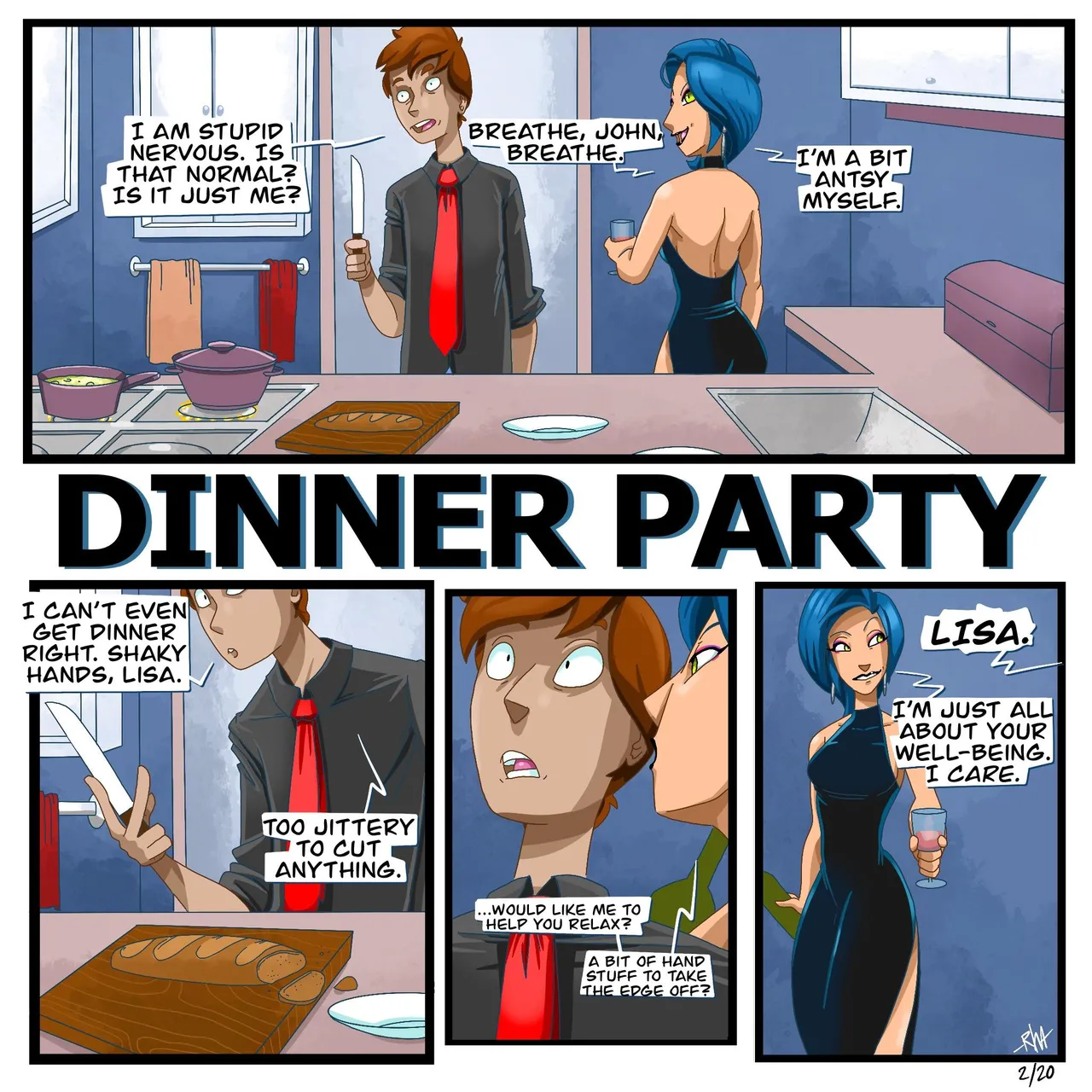 Dinner Party page 2 full