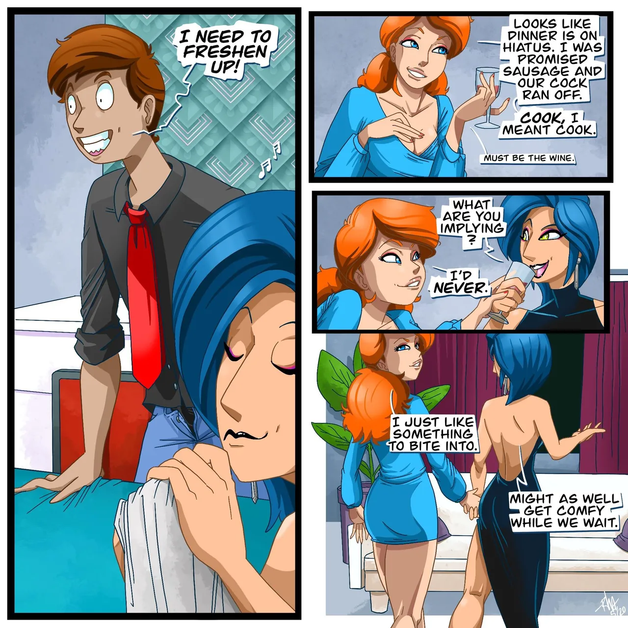 Dinner Party page 5 full