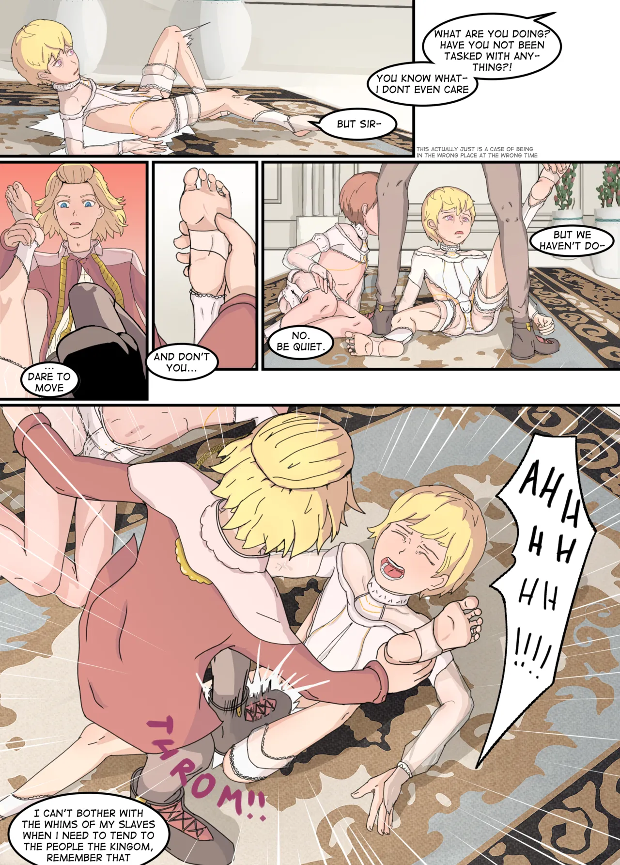 Venting stress on slave boys page 1 full