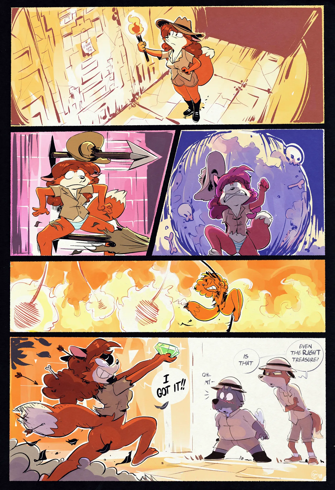 The Fantastic Adventures Of Flora Fox page 3 full