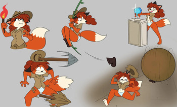 The Fantastic Adventures Of Flora Fox cover