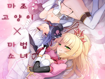 Mazoneko x Mahou Shoujo ~Aku no Mahou Shoujo ga, Seigi no Mahou Shoujo to Suenagaku Shiawase ni Kurasu Manga~ | 마조 고양이×마법소녀 ~악의 마법소녀가 정의의 마법소녀와 오래오래 행복하게 사는 만화~ cover