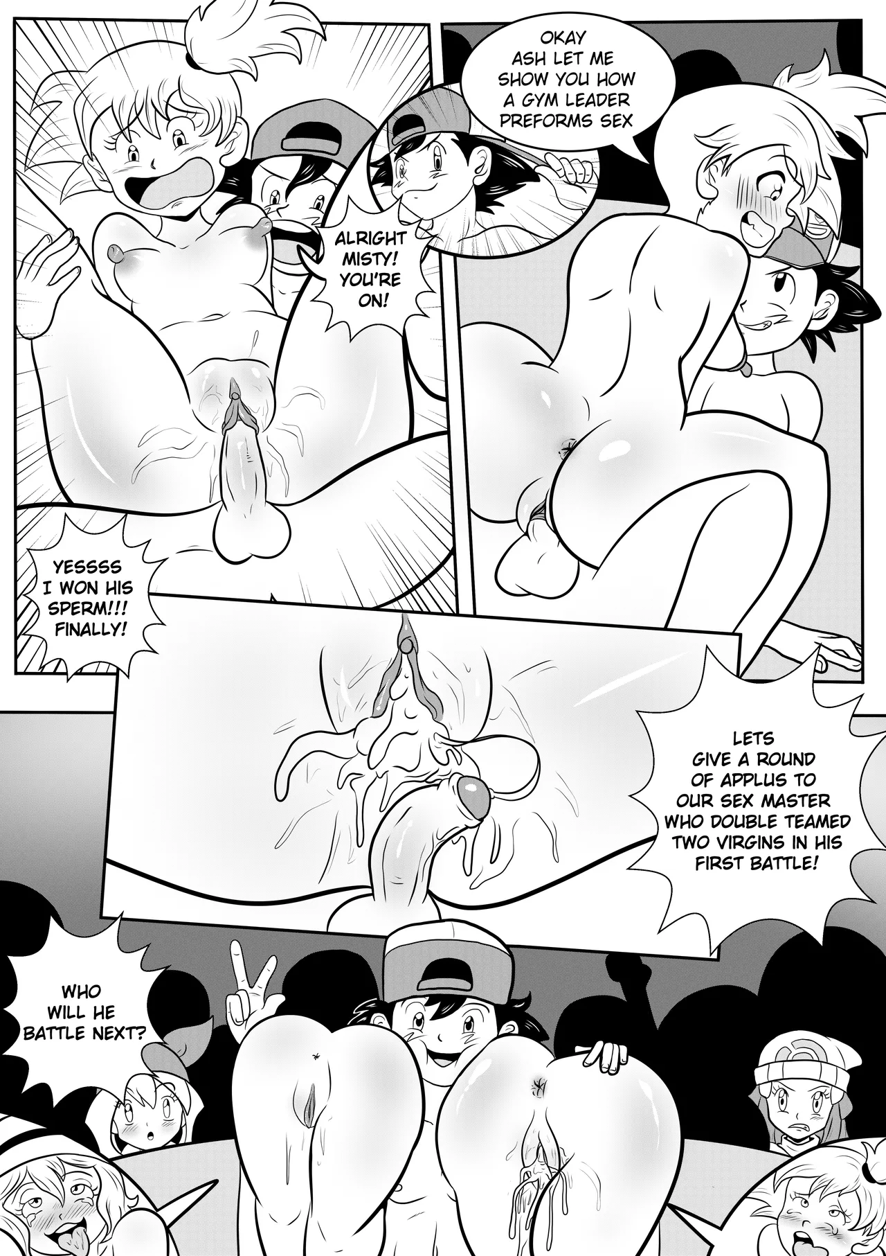 Ash's sex battle with Pokegirls page 4 full