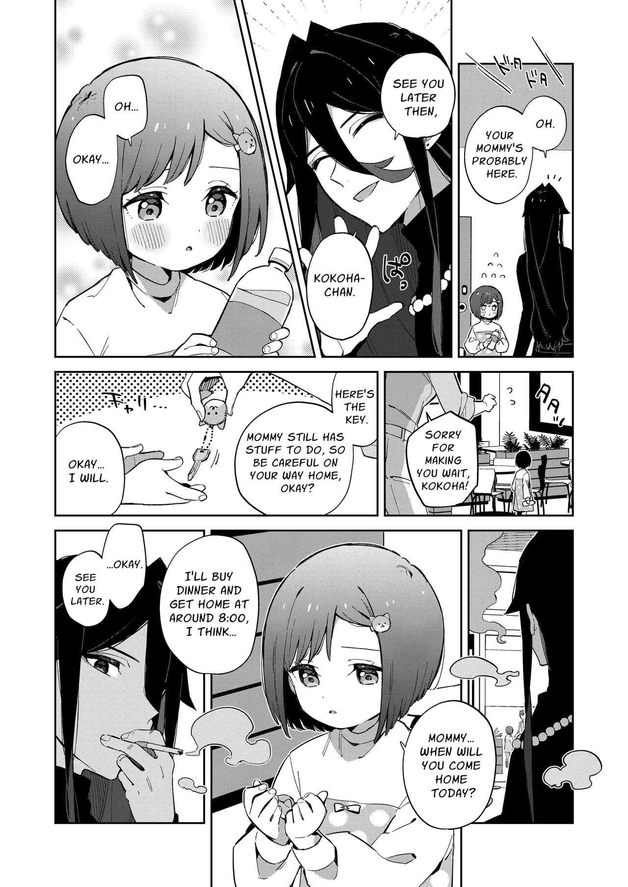 Warui Shokushu to Kawaii Anoko | Naughty Tentacles and The Cutie page 9 full