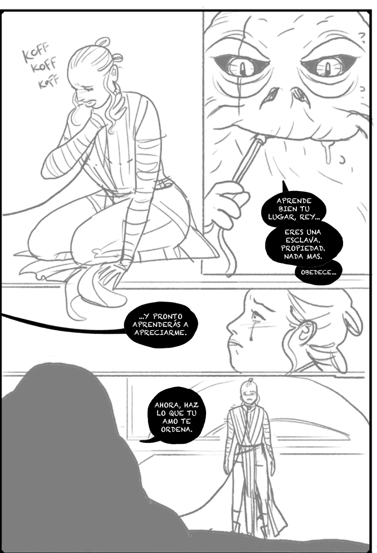 Rey Slave of the Hutt - Rey Esclava del Hutt page 10 full