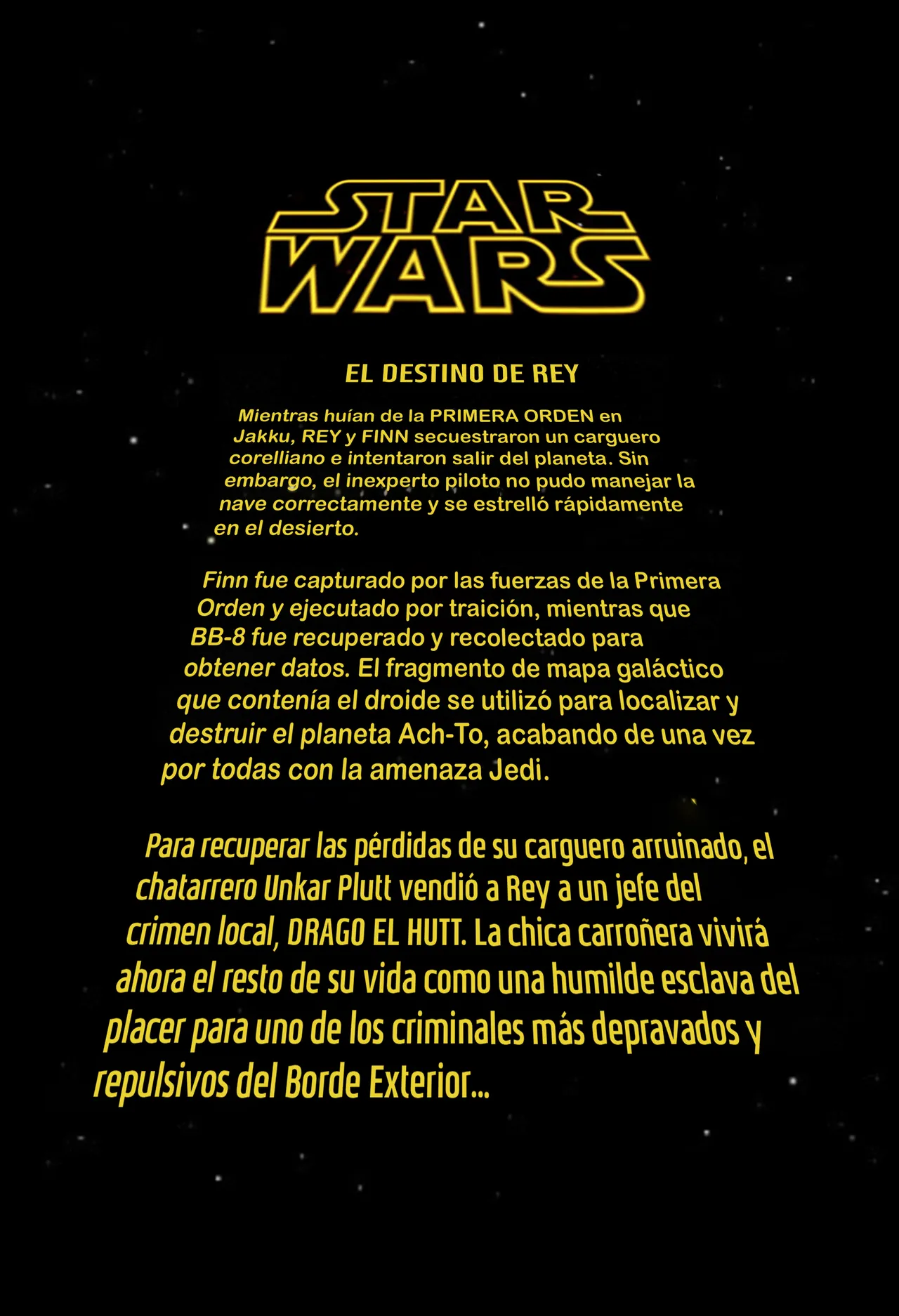 Rey Slave of the Hutt - Rey Esclava del Hutt page 2 full