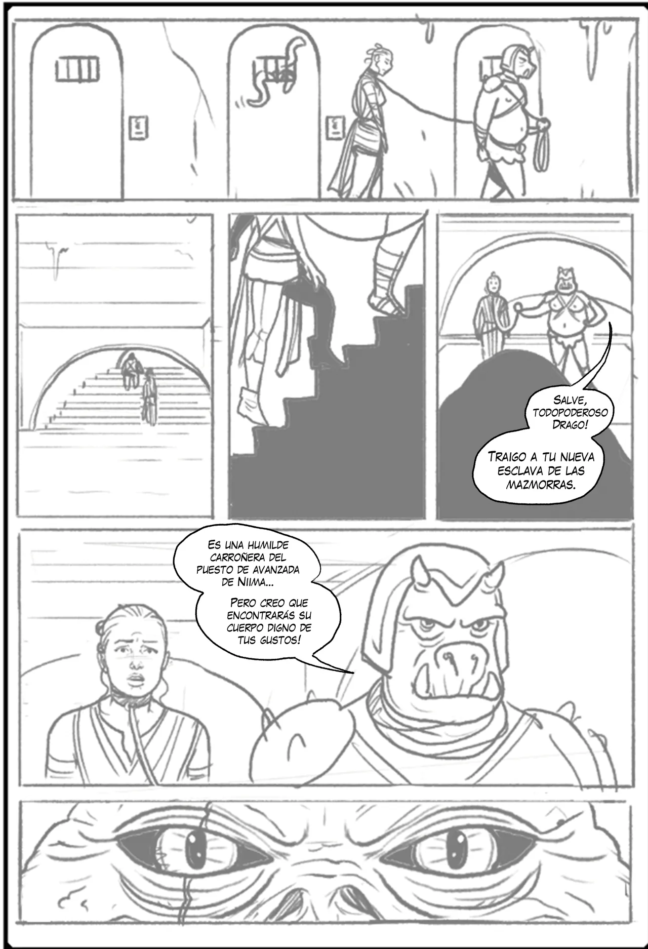 Rey Slave of the Hutt - Rey Esclava del Hutt page 5 full