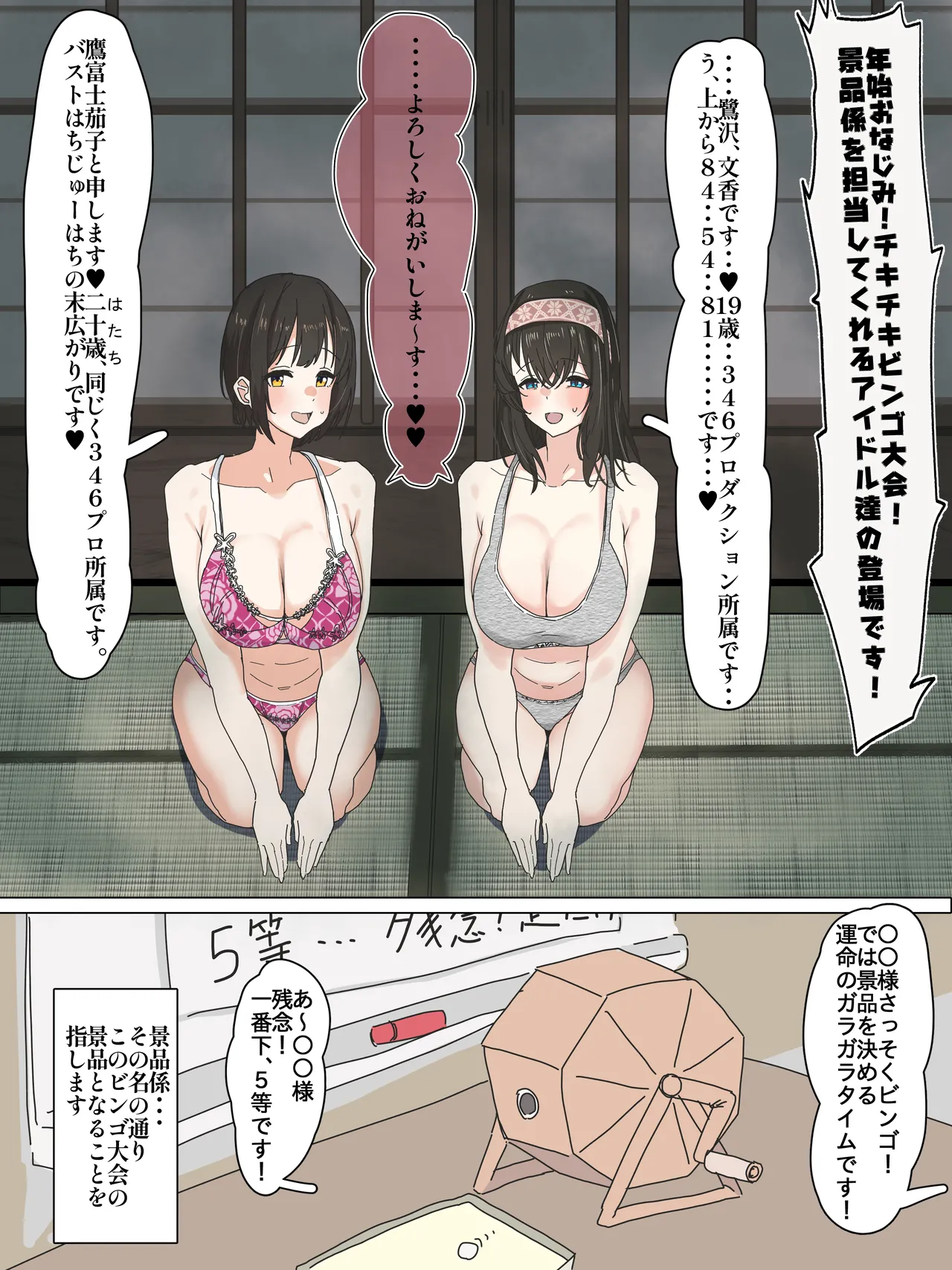 Dosukebe Bingo Game no Keihin-gakari ni Nacchatta Fumika to Kako-san page 2 full