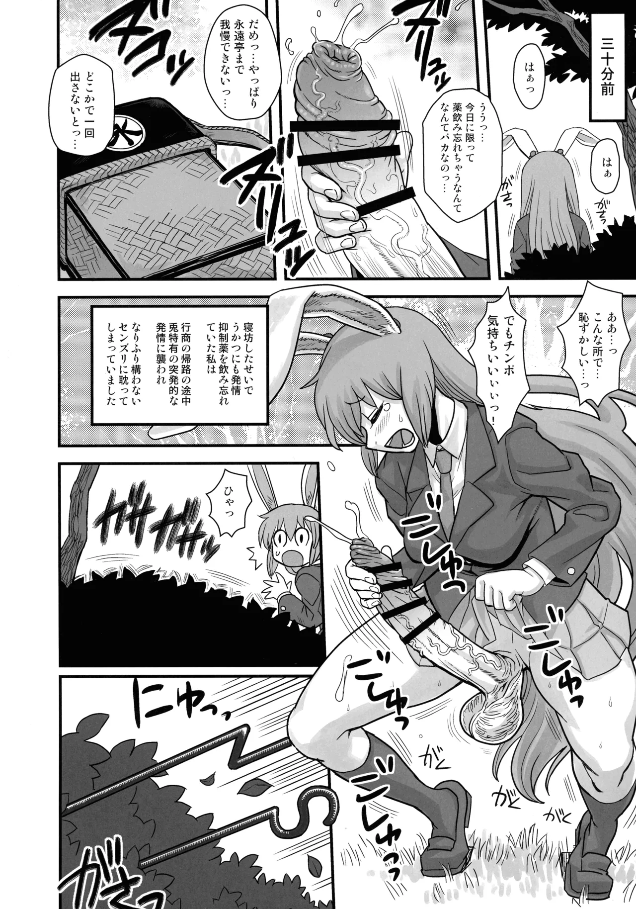 Touhou Soushuuhen Gensoukyou Futanari Ibun page 3 full