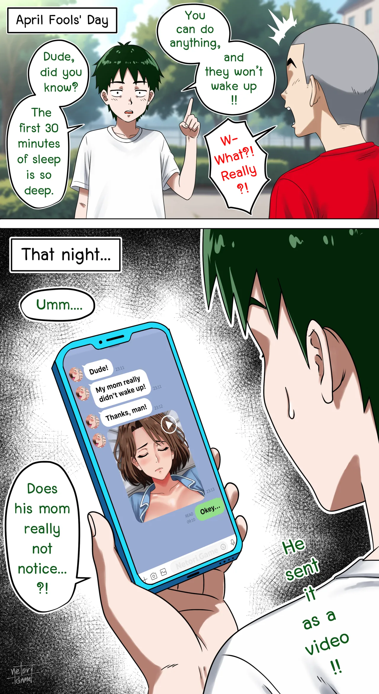 Thought it was an April Fools' joke... but it’s actually real! page 1 full