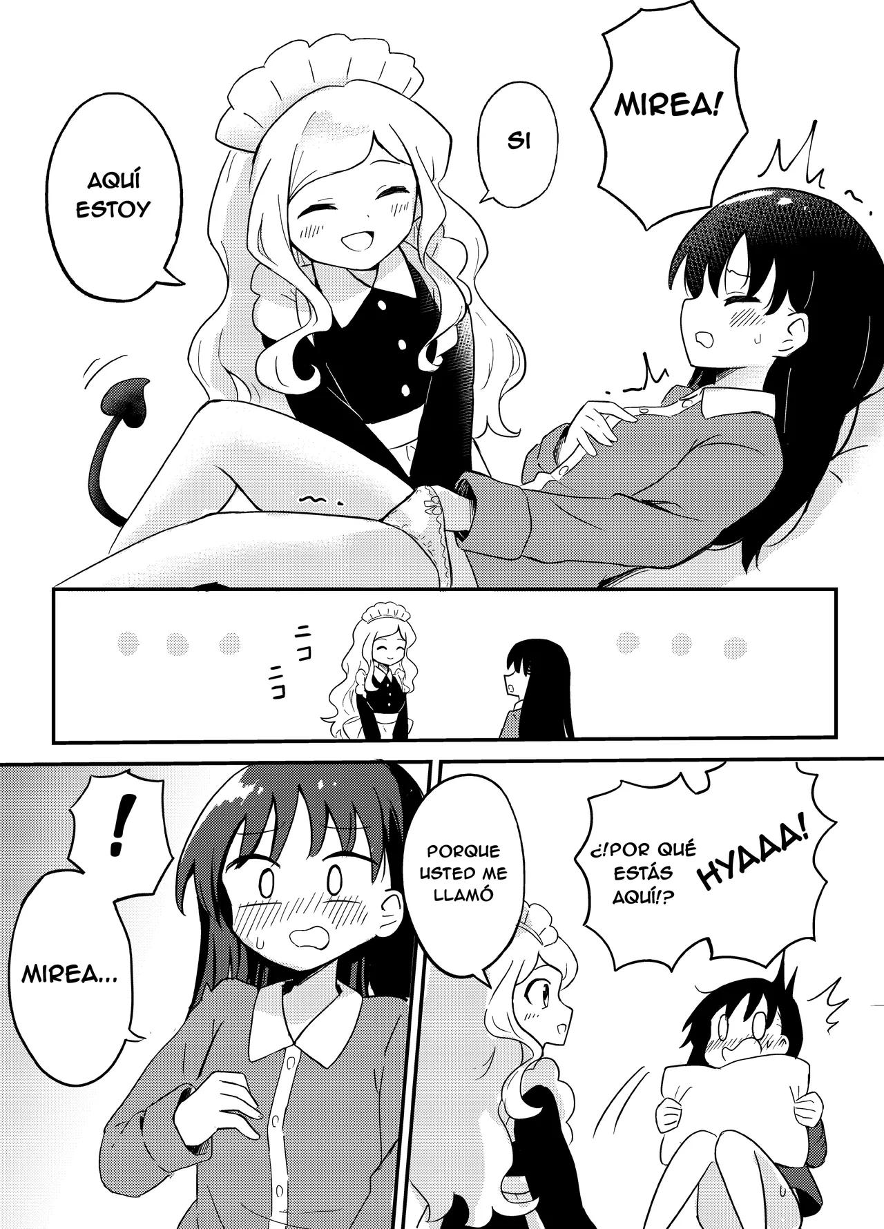 Yuri Succu Maid no Amaama Gohoushi | The Yuri Succubus Maid's Sweet Service page 10 full