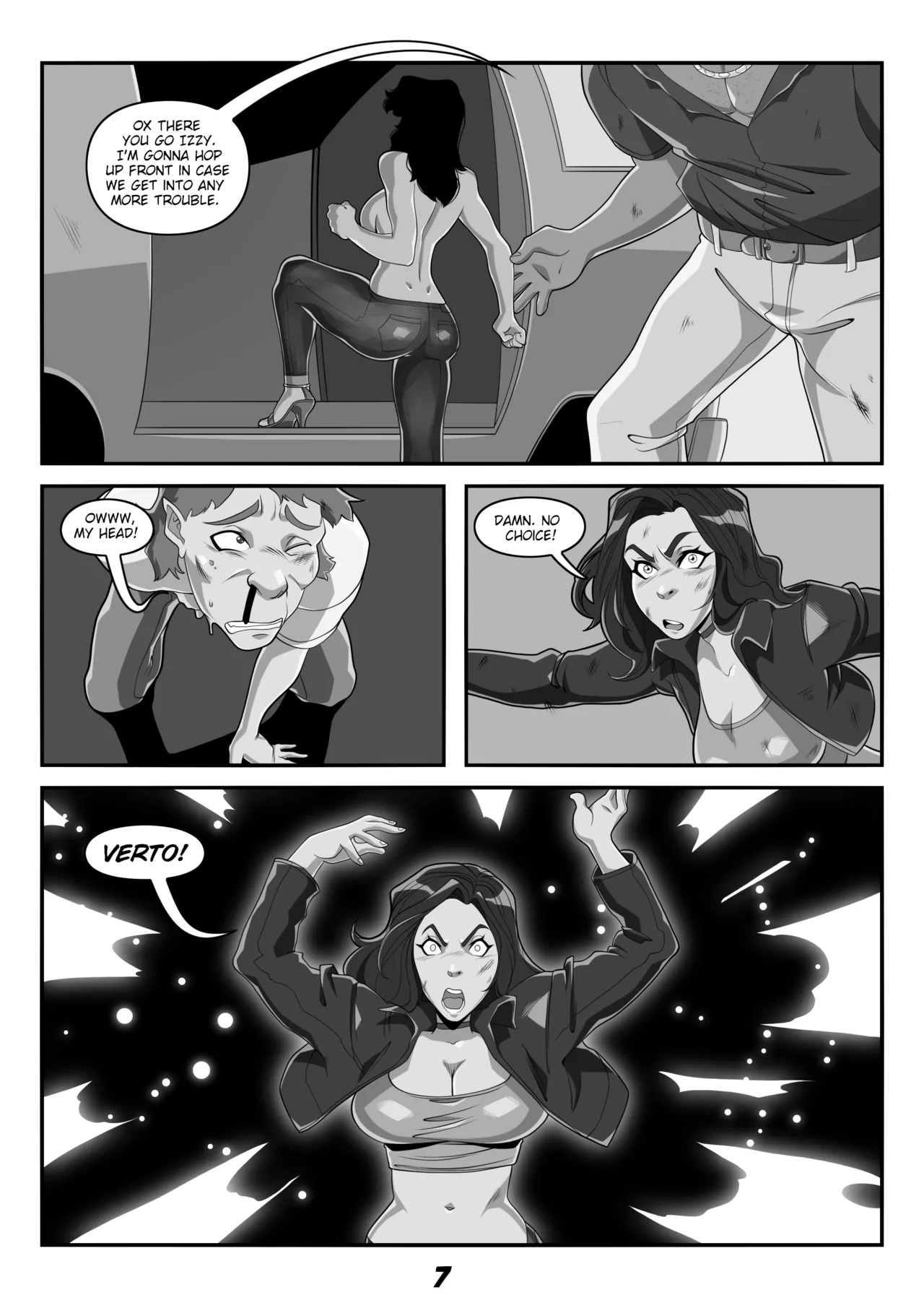 Lady Valiant Naughty Side Story - Operation Black Swan page 7 full