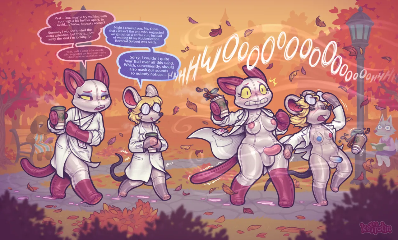 Squeaky Scientists on a Stroll page 2 full