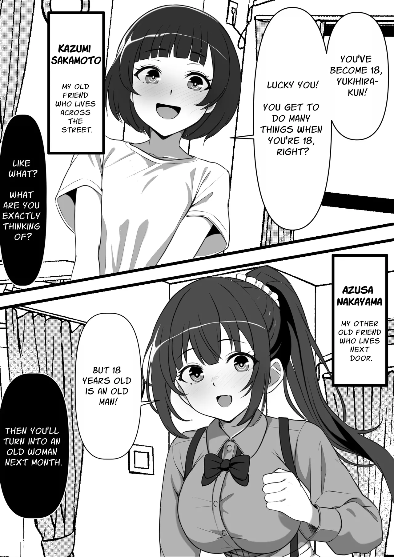 Mura ni Ikken-dake no Fuuzokuden ni Ittara Osananajimi no Hahaoyashika Inakatta no Daga | When I Went To The One And Only Brothel In Town, My Friend's Mother Was The Only Prostitute There page 4 full