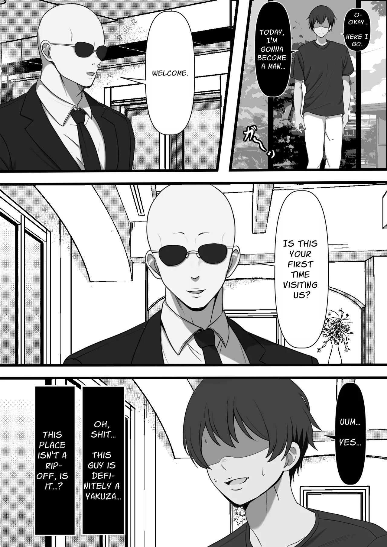 Mura ni Ikken-dake no Fuuzokuden ni Ittara Osananajimi no Hahaoyashika Inakatta no Daga | When I Went To The One And Only Brothel In Town, My Friend's Mother Was The Only Prostitute There page 9 full